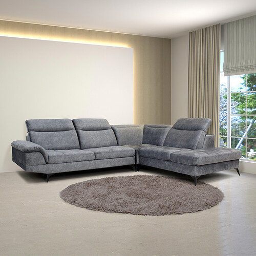 Fabric U Shape Sofa 8183